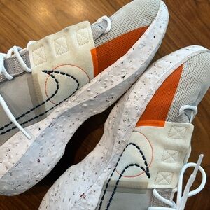 Nike Gray and Orange Sneakers